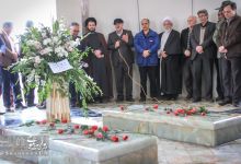 مراسم تجدید میثاق ، گلباران و عطر افشانی در مزار شهدای گمنام دانشگاه های شاهرود 